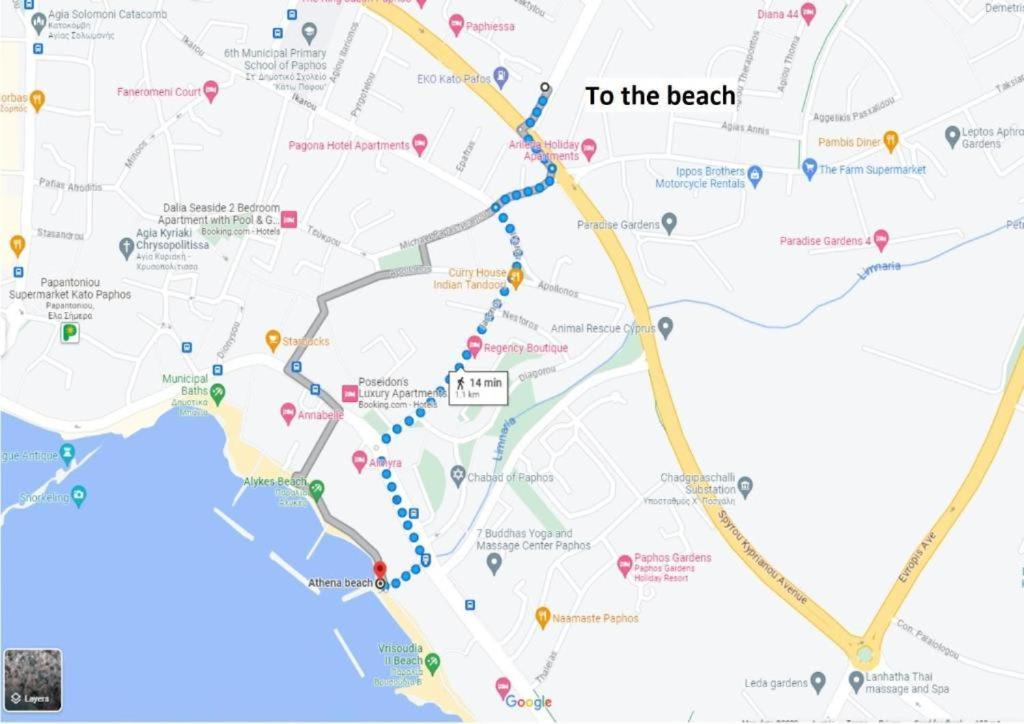 Aphrodites Pearl Luxury 3 Bed Apartment Paphos